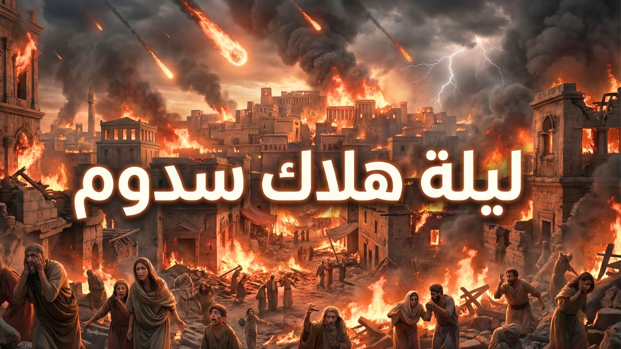 المدينة التي رفعت إلى السماء ثم انقلبت رأسًا على عقب | النهاية المرعبة لقوم لوط