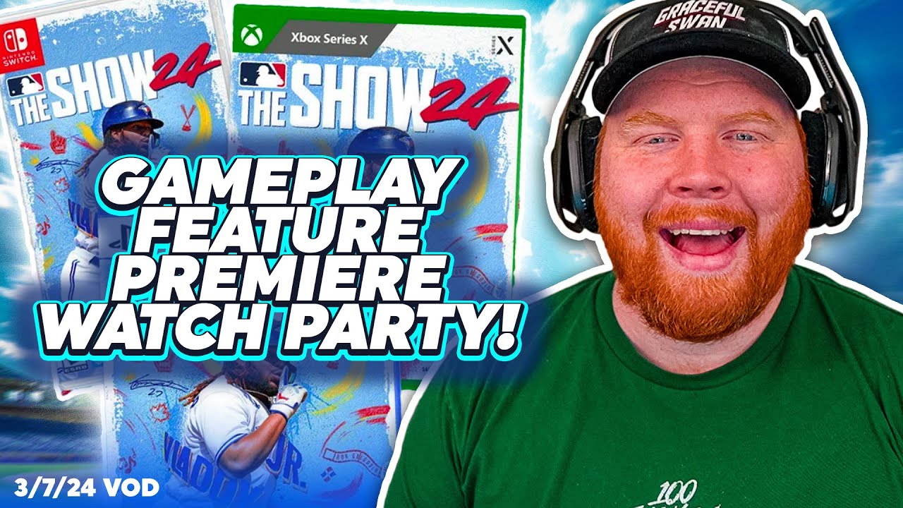Reacting To MLB The Show 24 Gameplay, Franchise, & Road To The Show! - Stream VOD