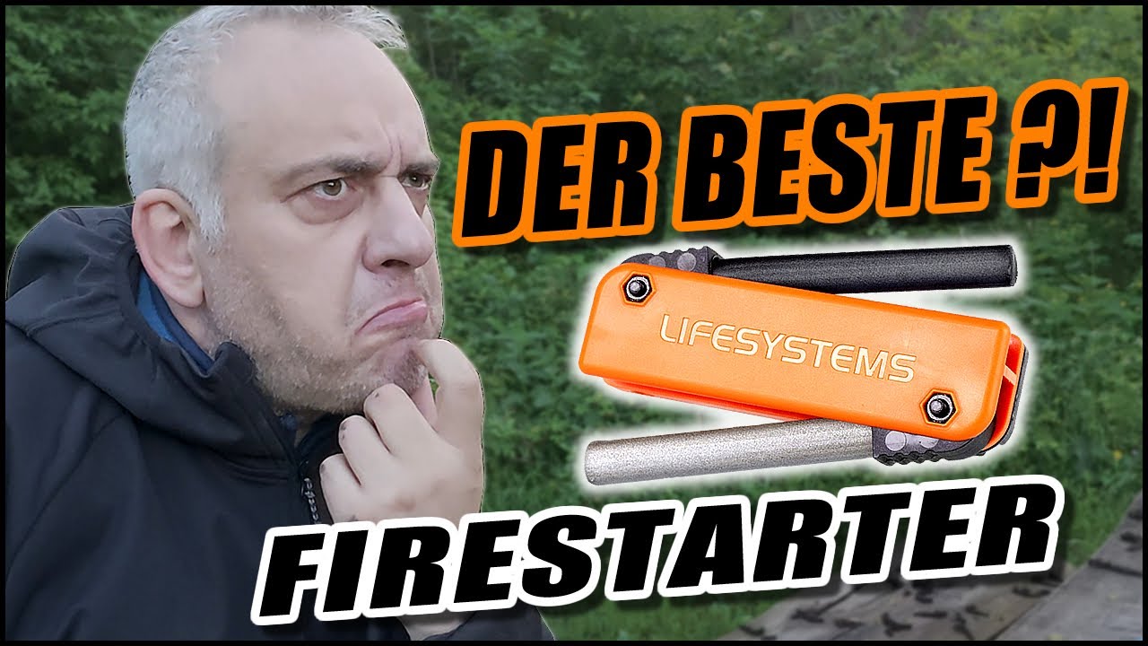Bester Feuerstahl der Welt? Lifesystems Firestarter im ehrlichen Härtetest!