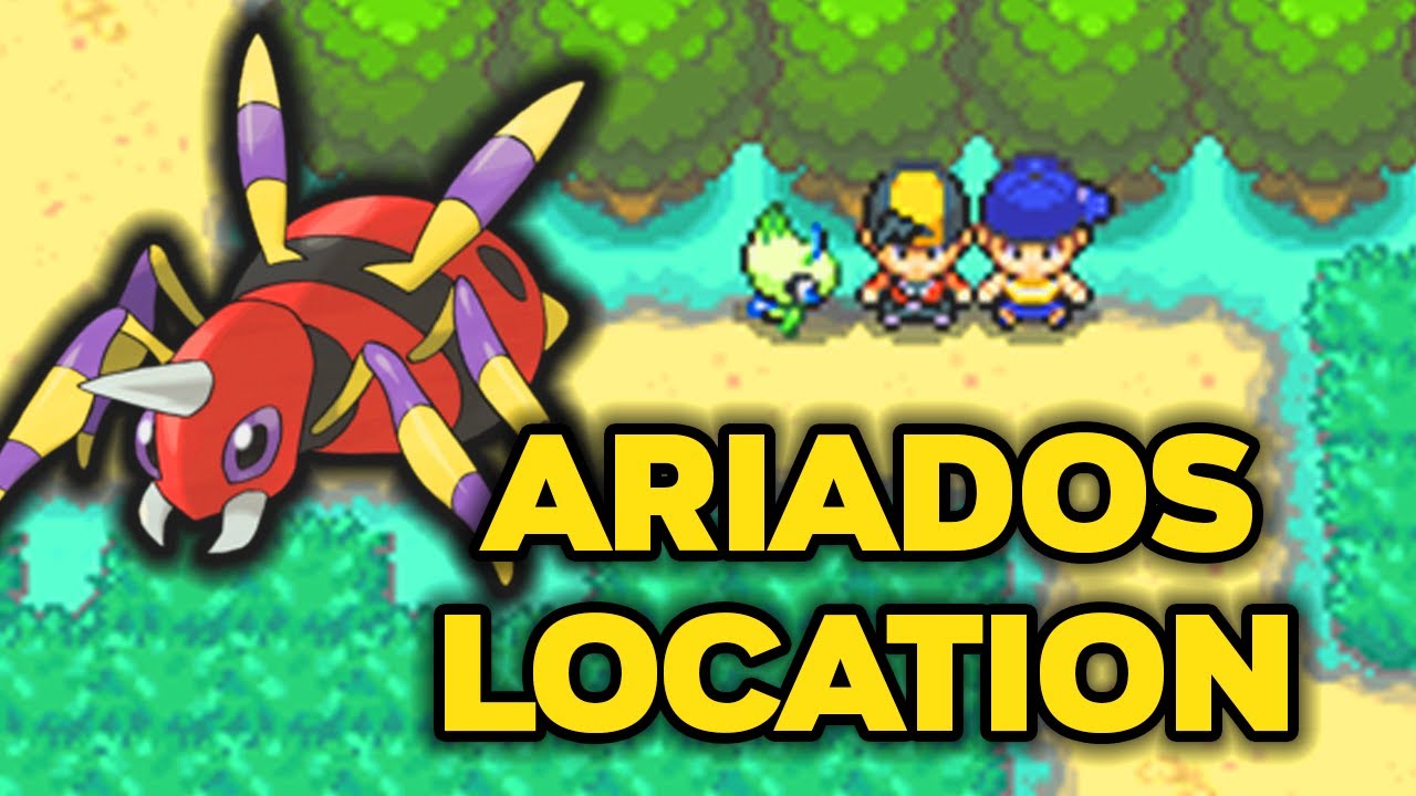 How to Catch Ariados in Pokemon HeartGold or SoulSilver!