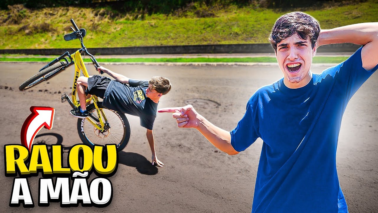 Finalmente Vou Aprender a Ralar a Mão no Grau