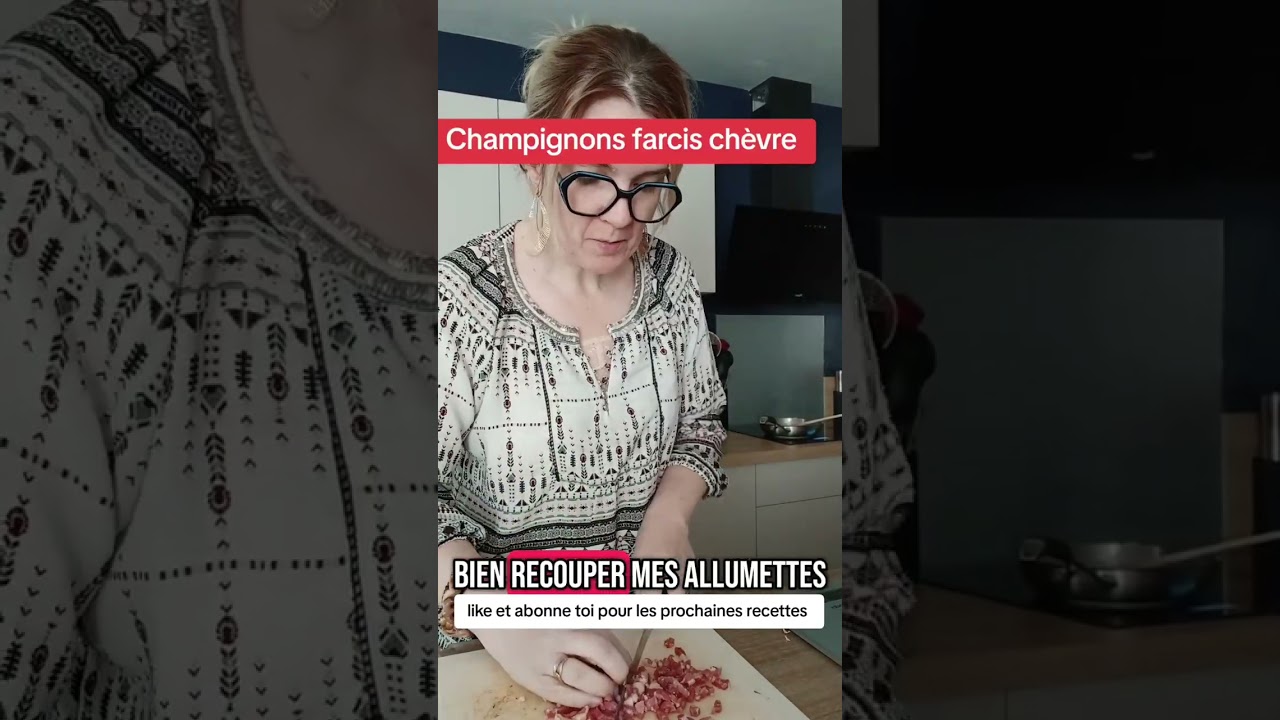 Champignons farcis au chèvre 🧀 Fondants et Gourmands – Recette Facile