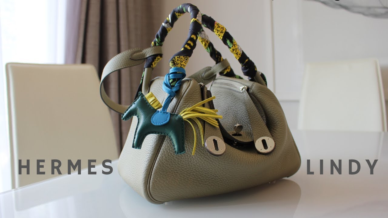 Обзор сумки Hermes Lindy 26. Моделирование. Что подходит.