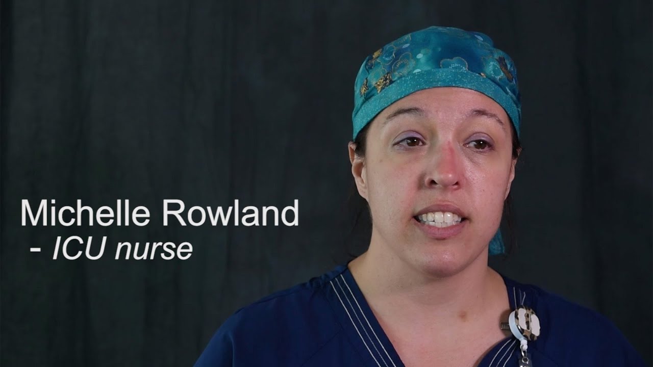 ICU nurse uses bed function to help COVID-19 patients