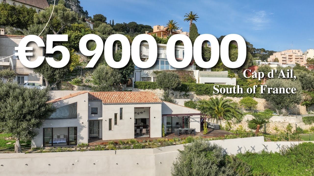 New villa with fantastic views and close proximity to Monaco in Cap d'Ail / SPARK & PARTNERS