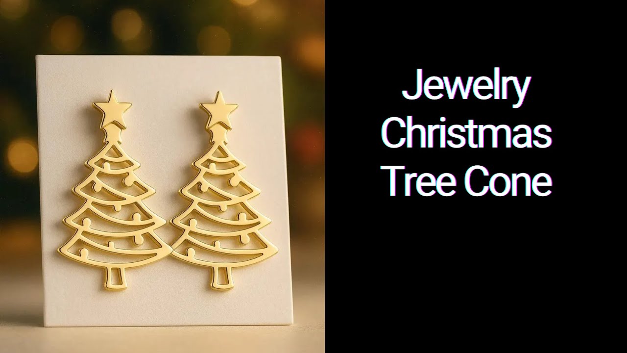 Jewelry Christmas Tree Cone