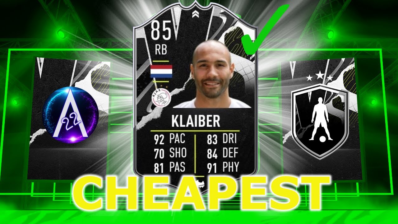Sean Klaiber SBC Cheapest Solution!! #FIFA21