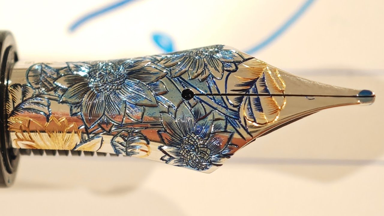 Hand engraved nib?! Behold the PenBBS 559!