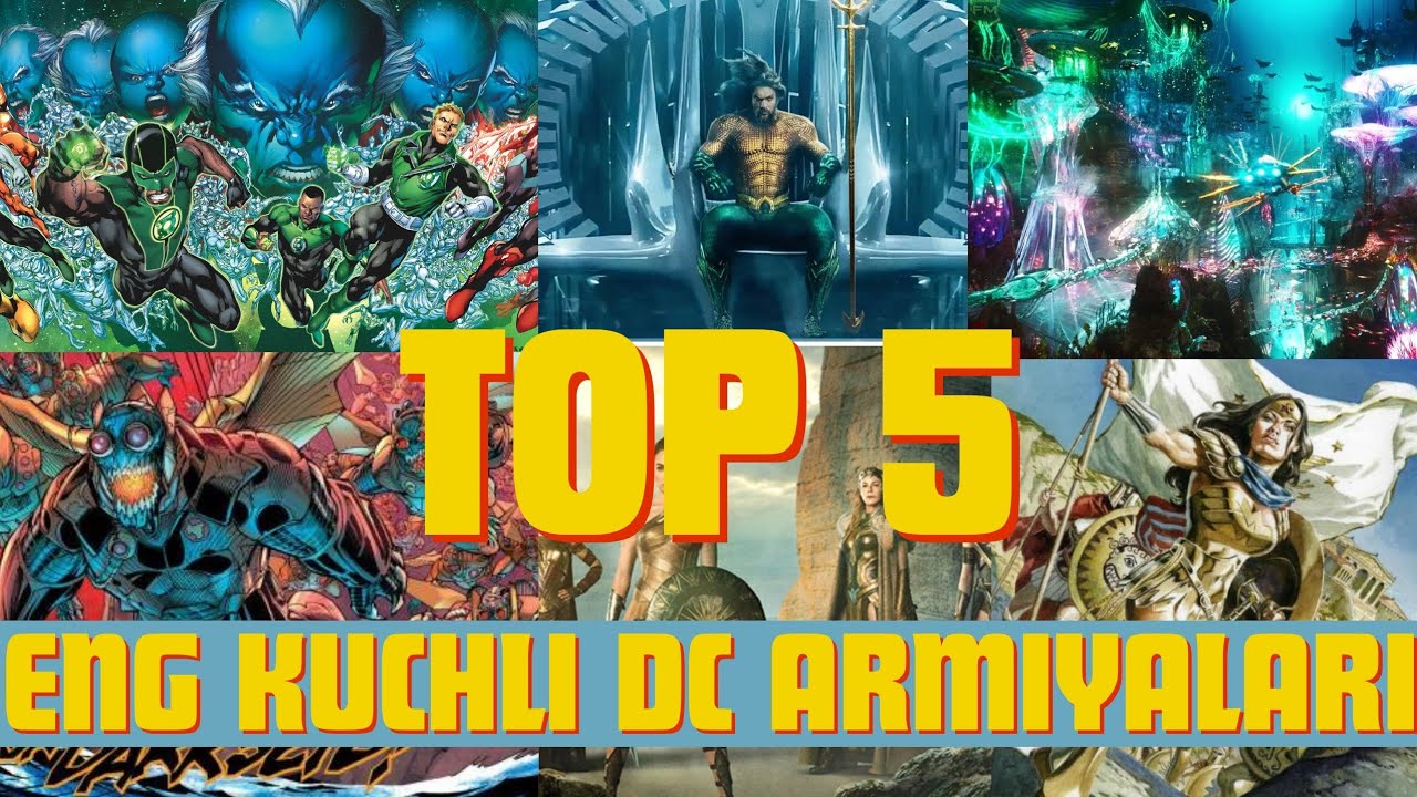 DC Top 5 Eng Kuchli Armiyalar | Qaysi armiya eng kuchli armiya ?