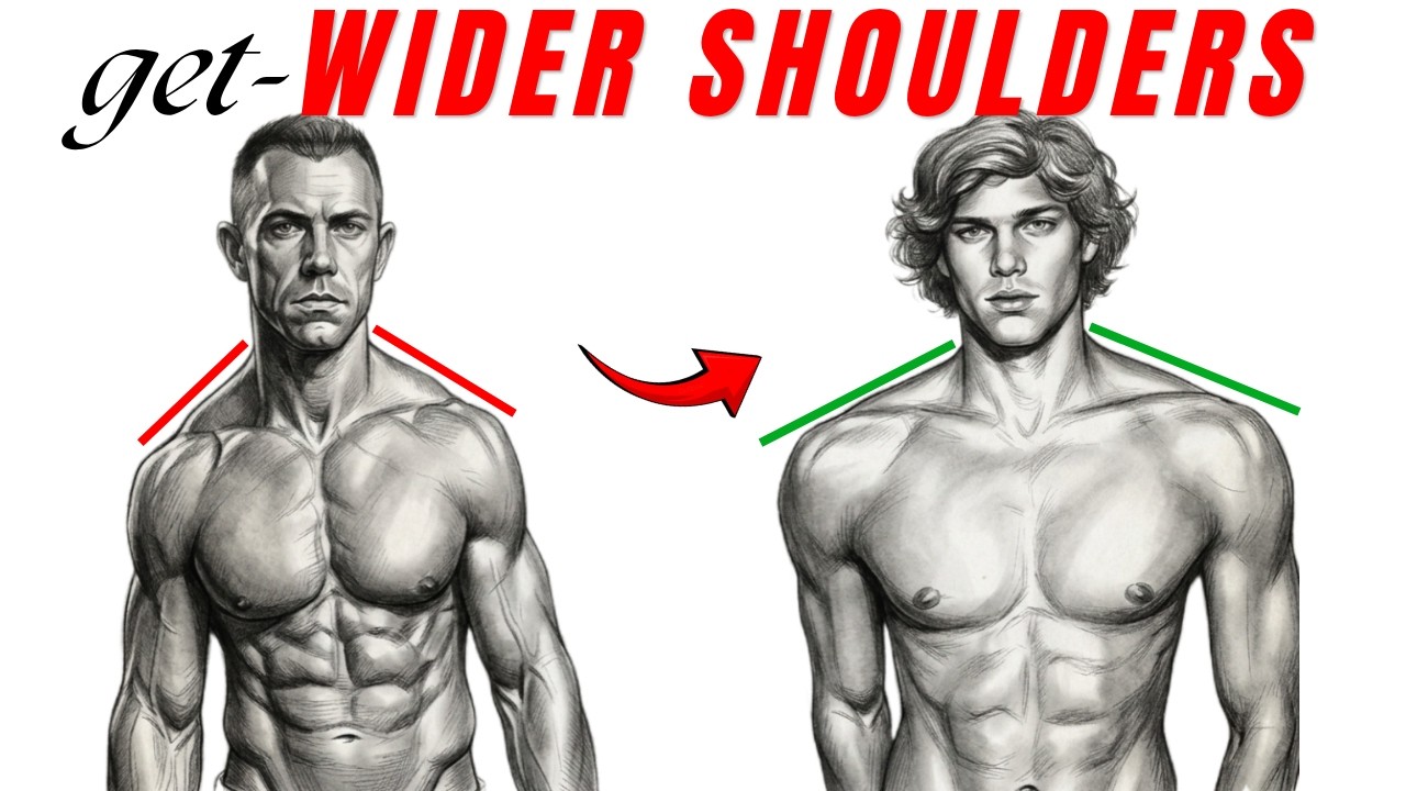 How to Actually Get Wider Shoulders & Frame Fast (4 Science-Based Hacks)