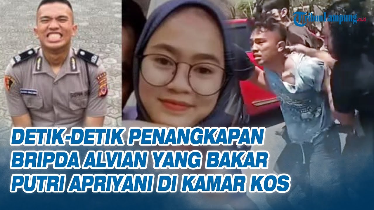 Viral Momen Penangkapan Bripda Alvian, Pelarian Pembunuh Putri Berakhir