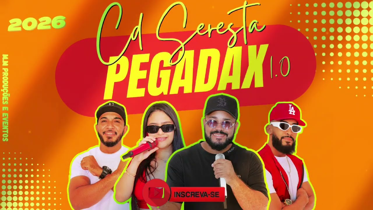 Cd Seresta Promocional 2026, Banda PegadaX 1.0 Bregao