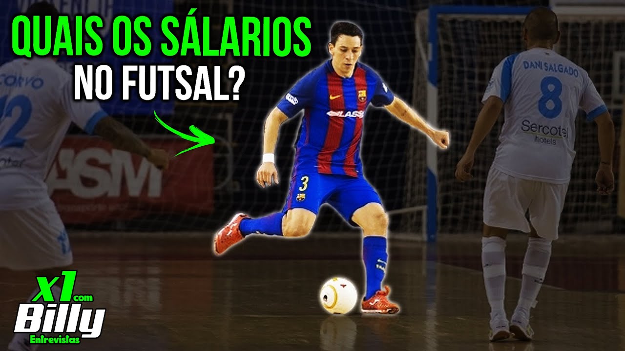 Quanto GANHA um JOGADOR de FUTSAL? (A REALIDADE) 💣