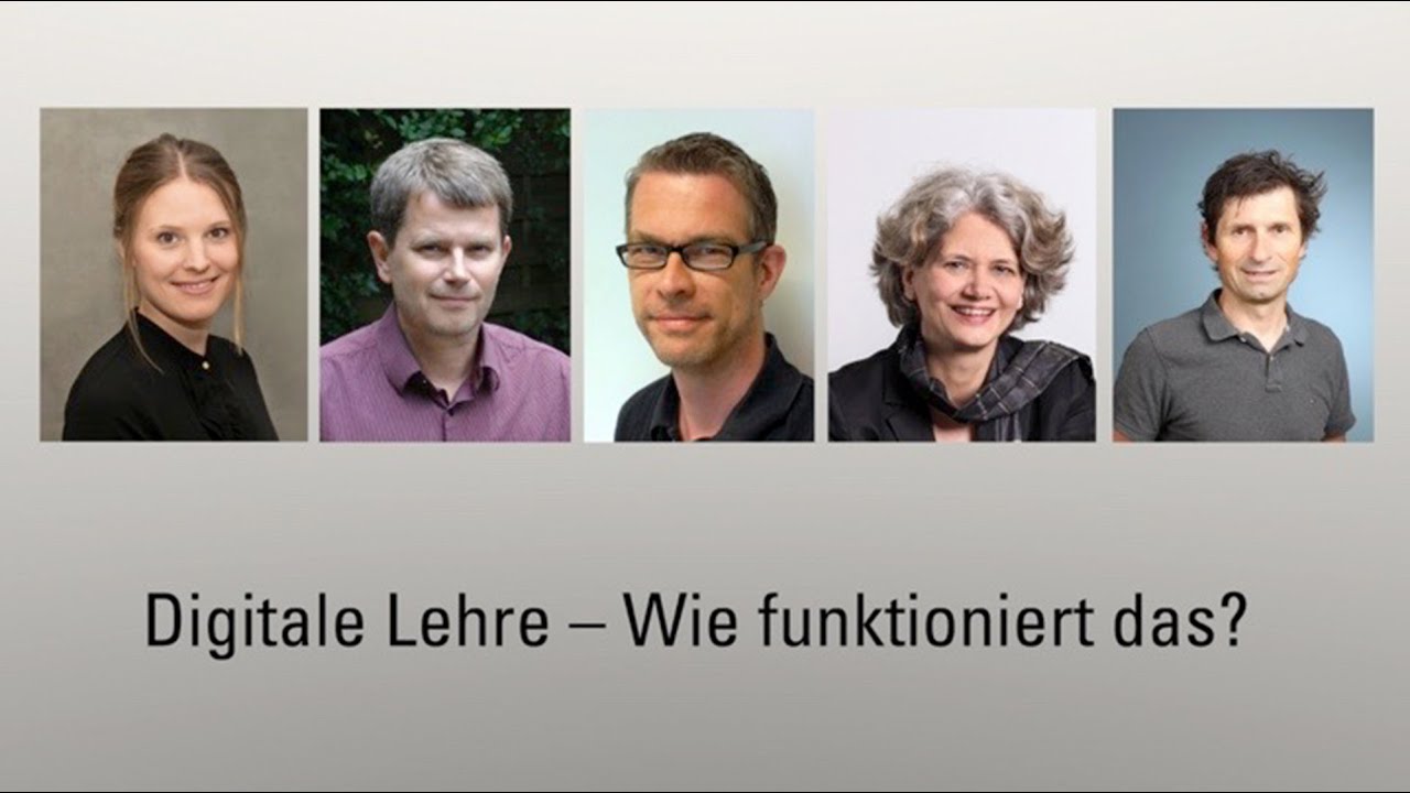 Podiumsdiskussion: Digitale Lehre &ndash; Wie funktioniert das?