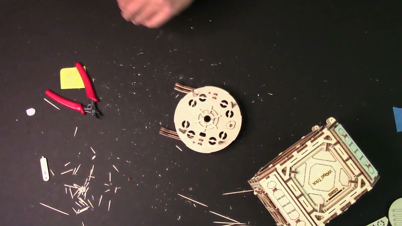 Wood Trick Geared Safe Assembly