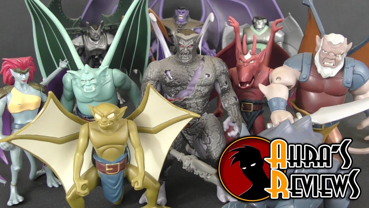 Collezione Action Figures Gargoyles Kenner 1995 Disney