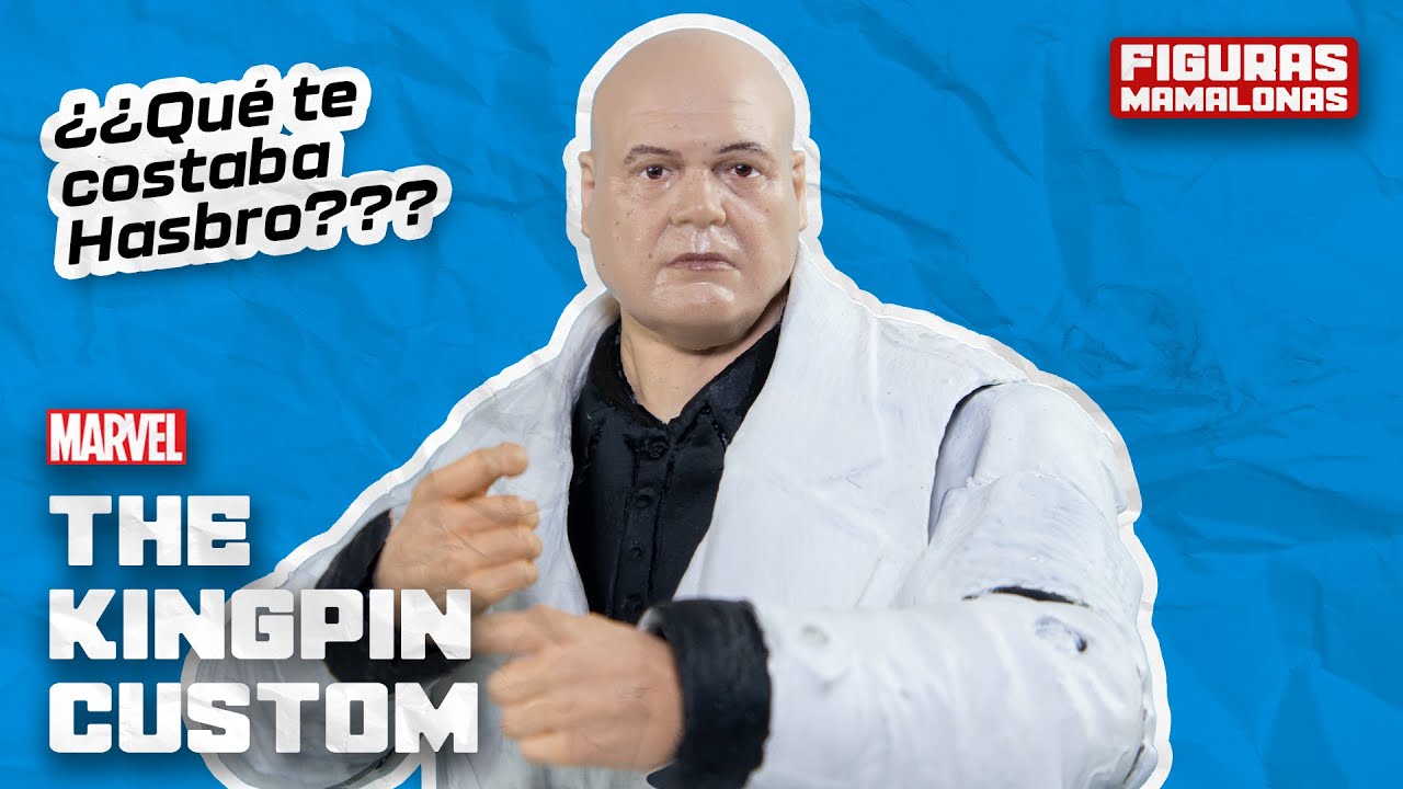 ¿Cómo mejorar el KINGPIN de Marvel Legends?
