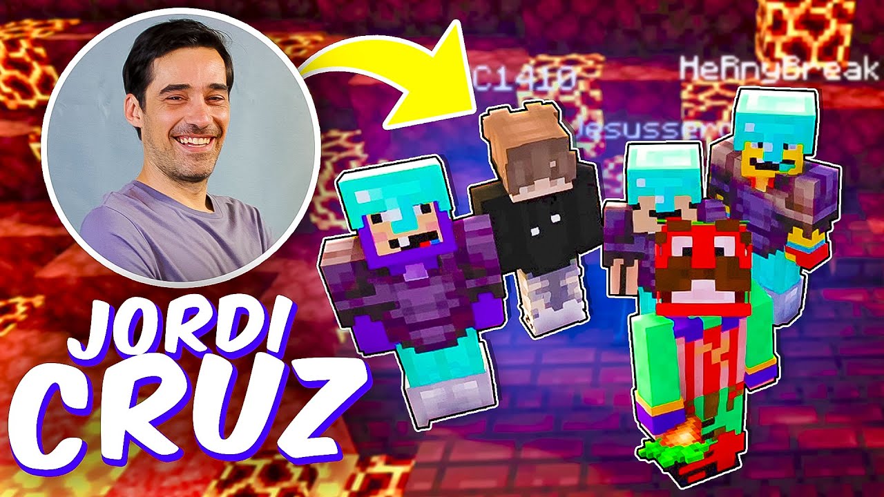 JORDI CRUZ JUEGA A MINECRAFT POR PRIMERA VEZ CON LOS NOOBS PARA SALVAR BUENAVISTA