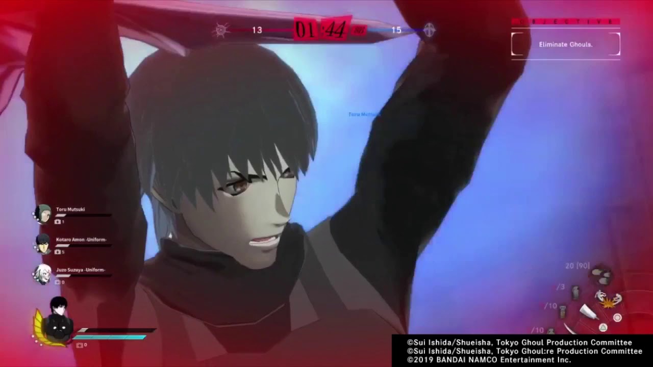 CaC Investigator Gameplay- Tokyo Ghoul Re Call to Exist