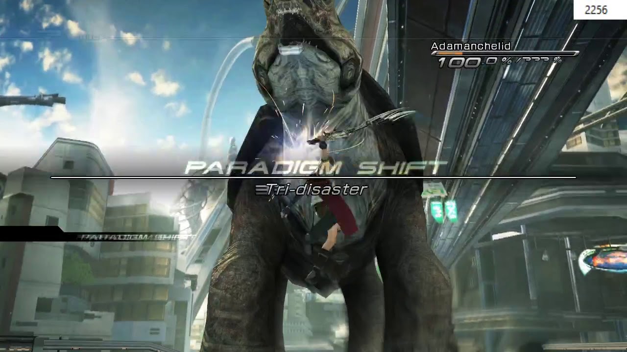 FFXIII Speedrun - Adamanchelid w/ Lightning Tutorial