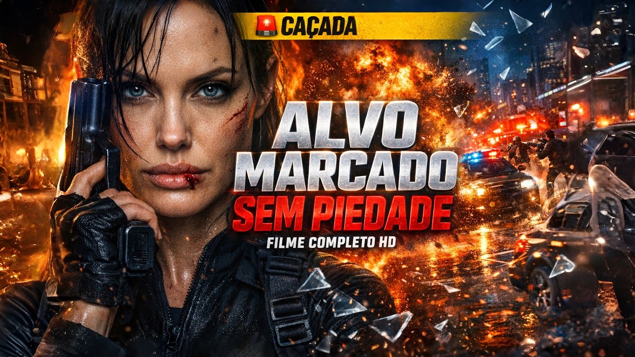 ALVO MARCADO: CA&Ccedil;ADA SEM PIEDADE | FILME COMPLETO A&Ccedil;&Atilde;O HD