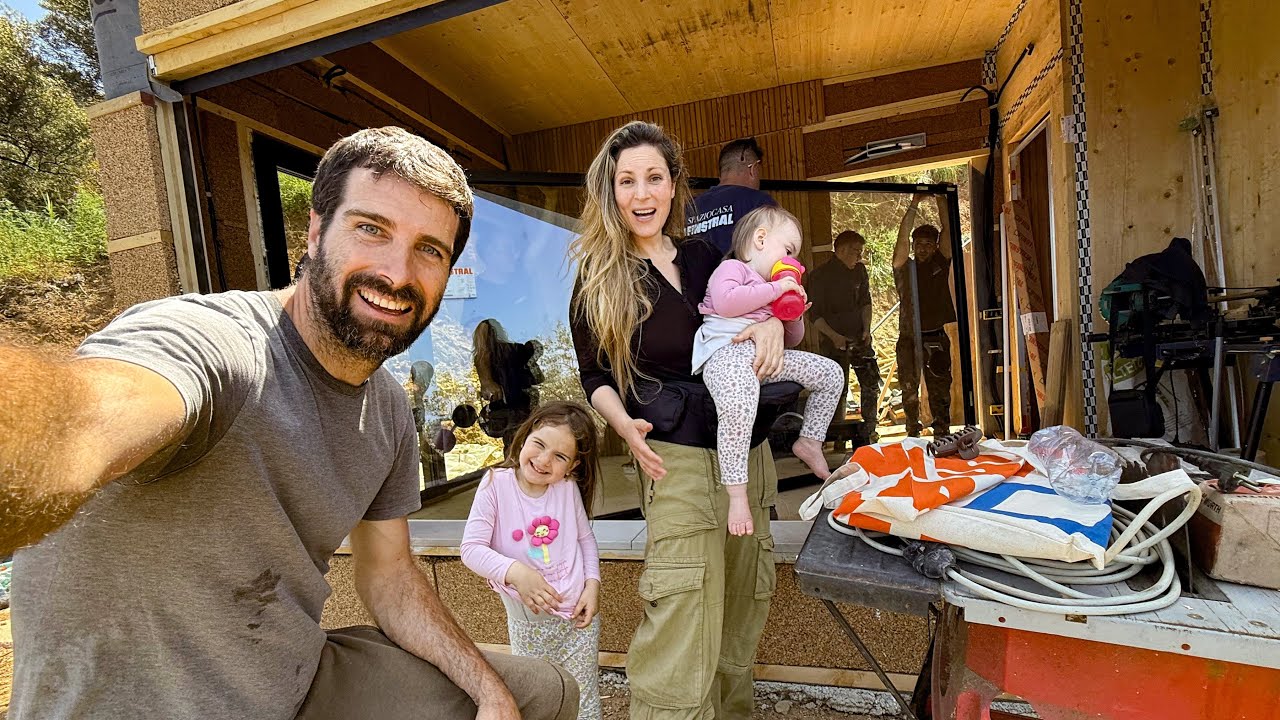 TINY HOUSE BUILD VLOG: WINDOWS INSTALLED AND FIXING A BIG MISTAKE! 