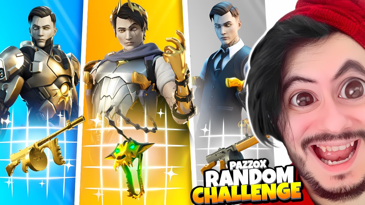 PAZZOX GIOCA La MIDA *RANDOM* BOSS CHALLENGE su Fortnite Stagione 2 Capitolo 5