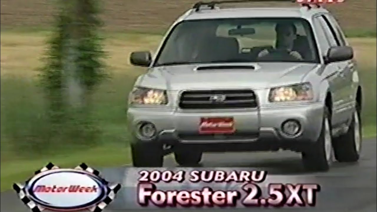 2004 Subaru Forester 2.5XT Turbo (Manual) (SG) - Motorweek Retro