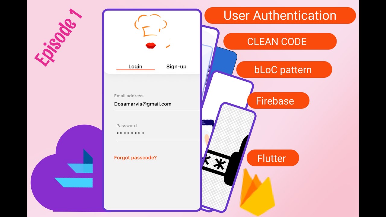 Flutter Firebase Authentication | Login & Registration | Bloc Pattern | Ep-01