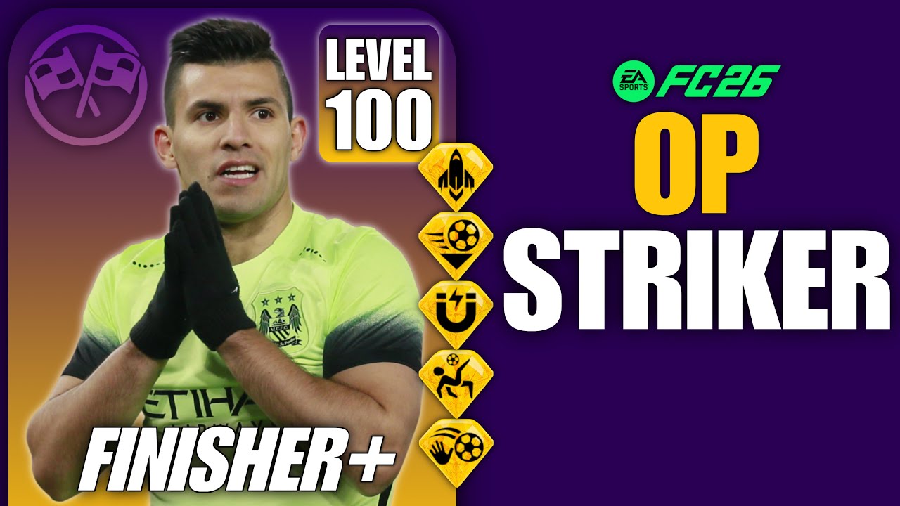 The Best Explosive Striker Build in FC 26 Clubs!