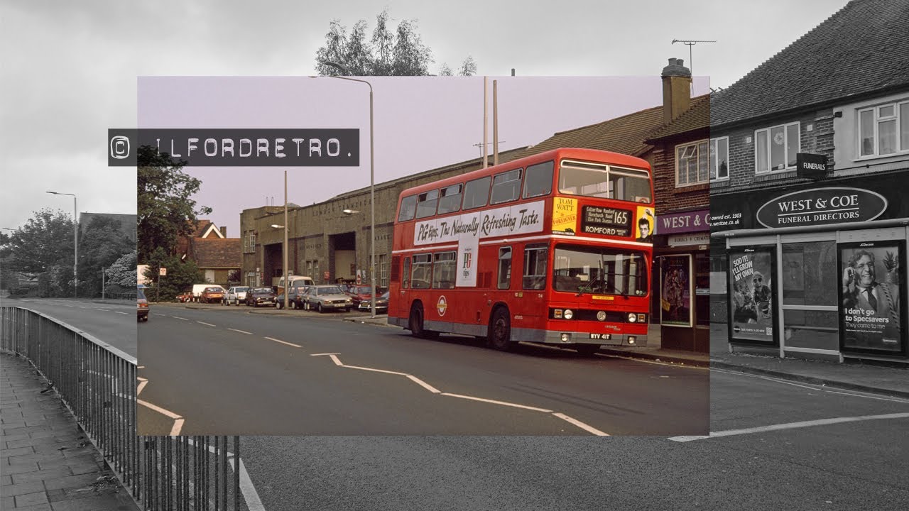 #092 Hornchurch Bus Garage and West & Coe 1988 v 2024
