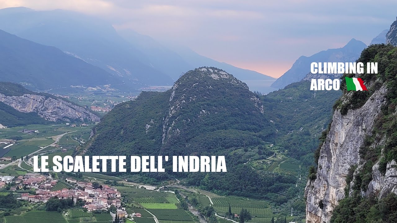 Arco, Coste Dell'Anglone, Le Scalette dell' Indria, VI, 10 pitches