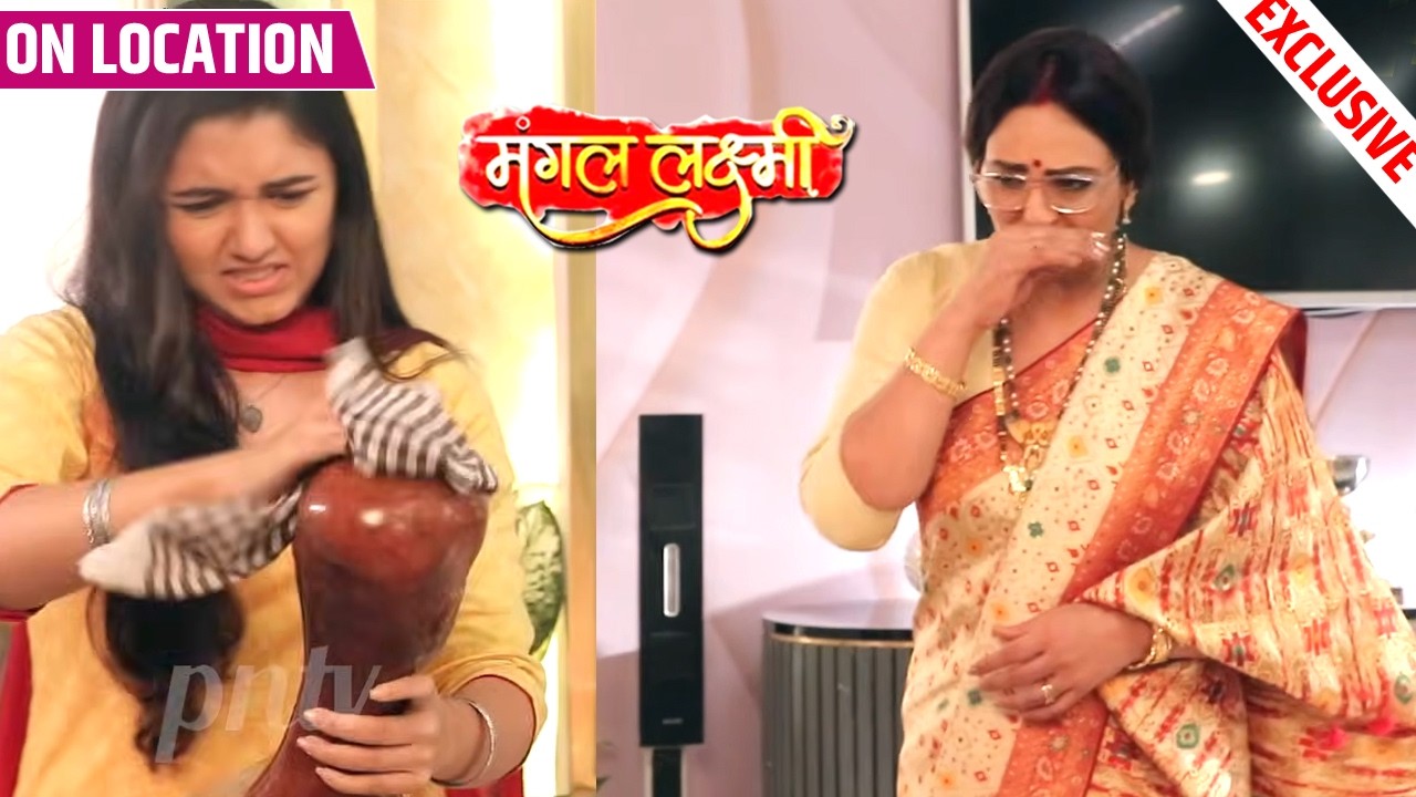 Mangal Lakshmi | Shubhi Ne Ki Ghar Ki Saaf Safai, Kusum Ne Diya Order | On Location