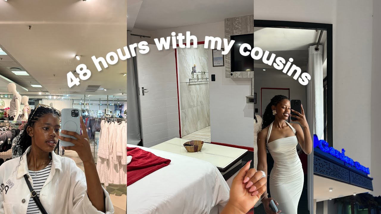 Mini vlog| 48 hours with my cousins 💕😍