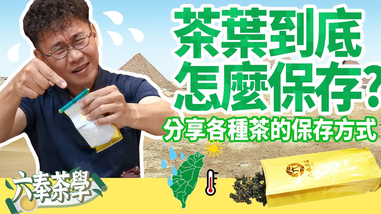 【六奉茶學】茶葉怎麼保存？不同的茶有各自的保存方式！