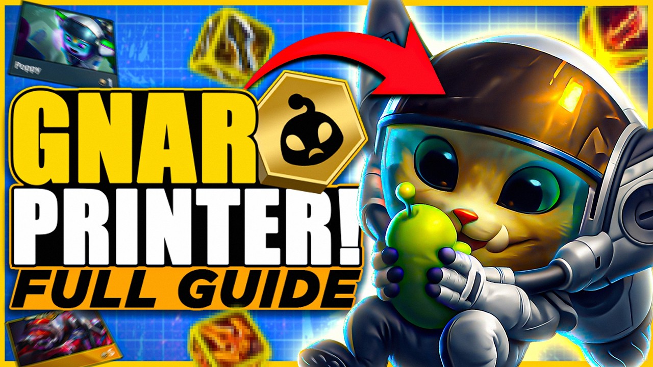 Почему вы не выигрываете игры с принтером Gnar Printer | Руководство по Teamfight Tactics