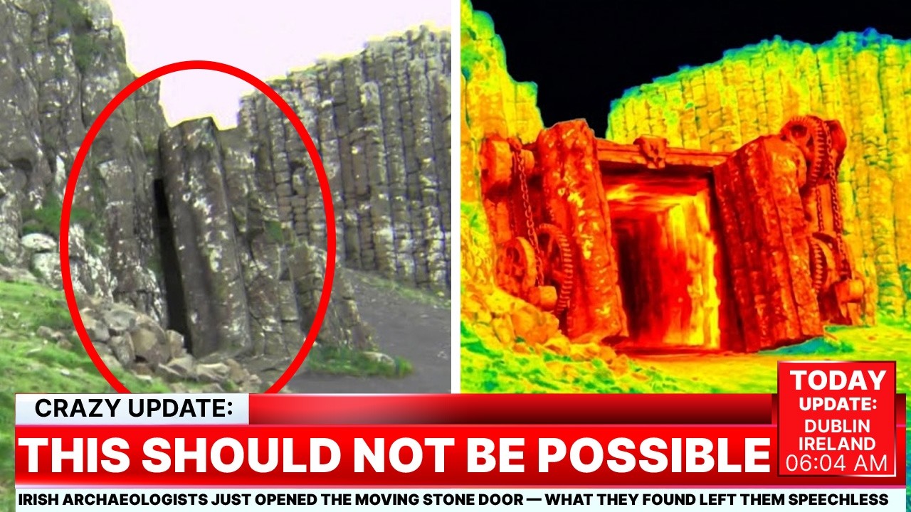 Irish Archaeologists Just Opened the Moving Stone Door — What They Found Left Them Speechless