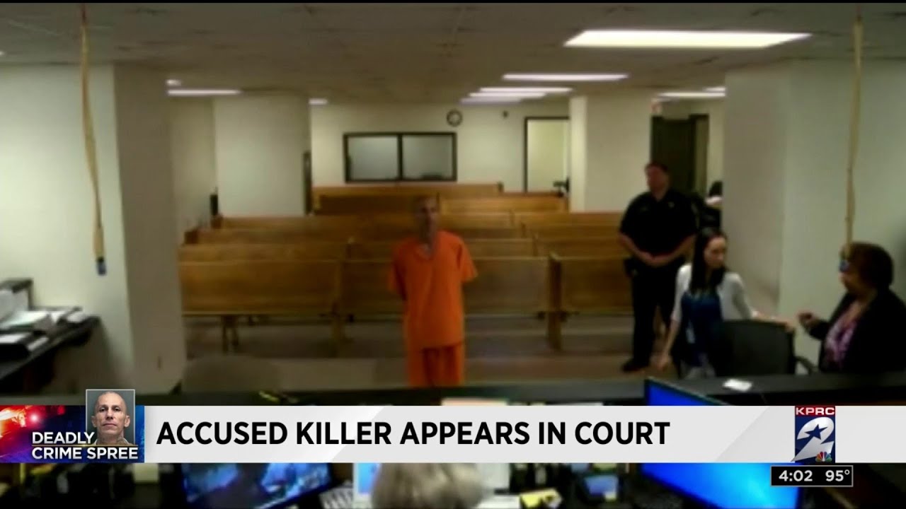 Accused killer appears in court