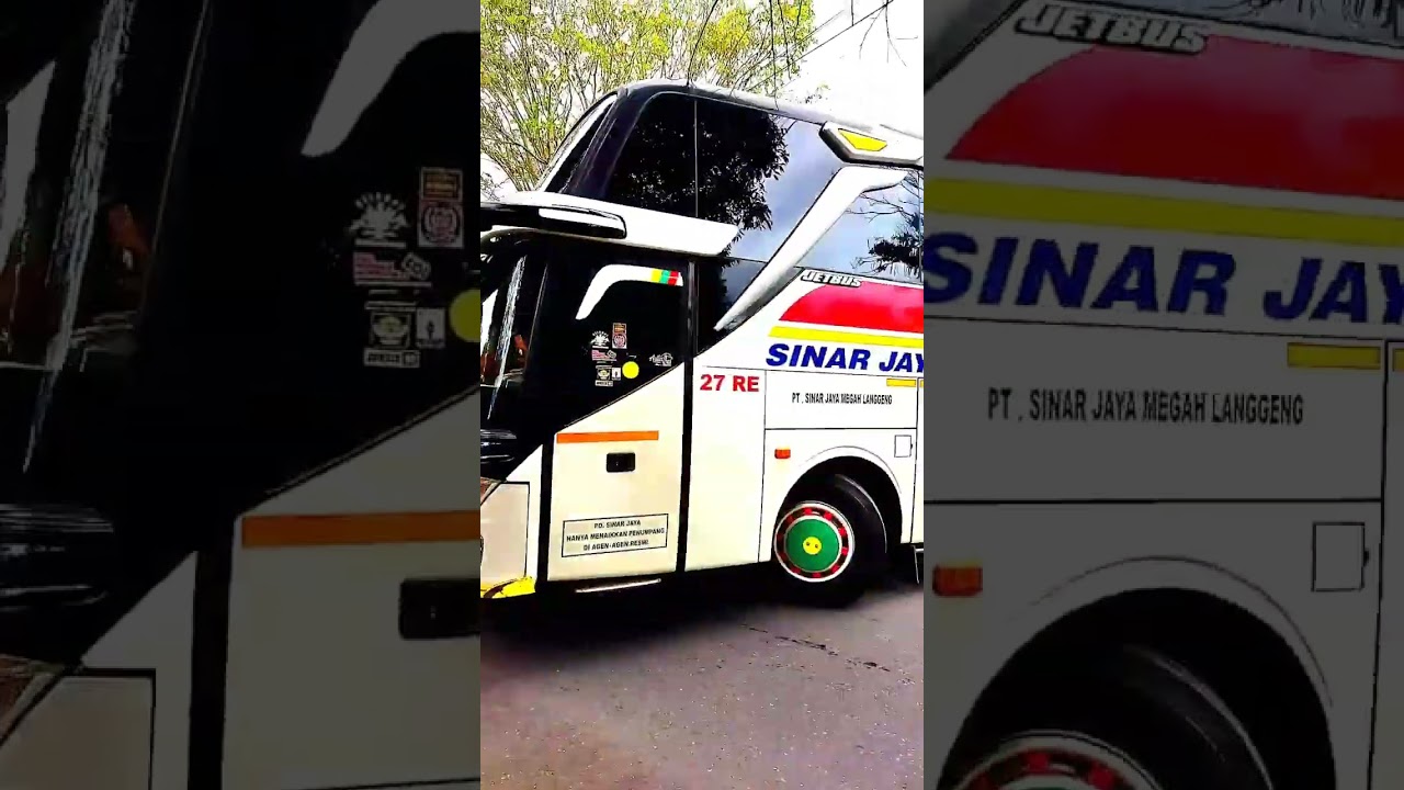 Telolet Mengular 🐍🐍 Basuri V2 || Satu-satunya Unit || Bis SINAR JAYA || Yg Ada Basuri V2 😱😍