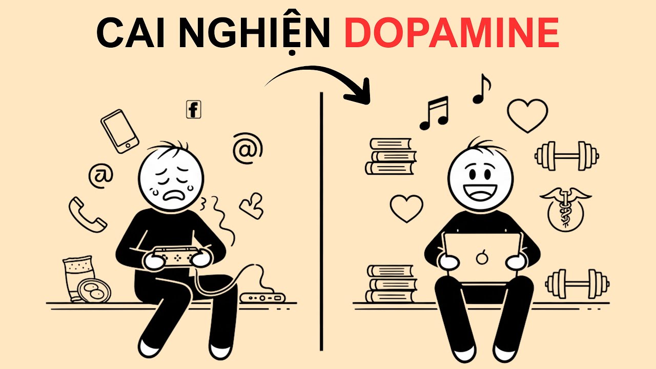 Cách lập trình lại Não Bộ để yêu thích KỶ LUẬT ( Giải thích về quá trình cai nghiện DOPAMINE )