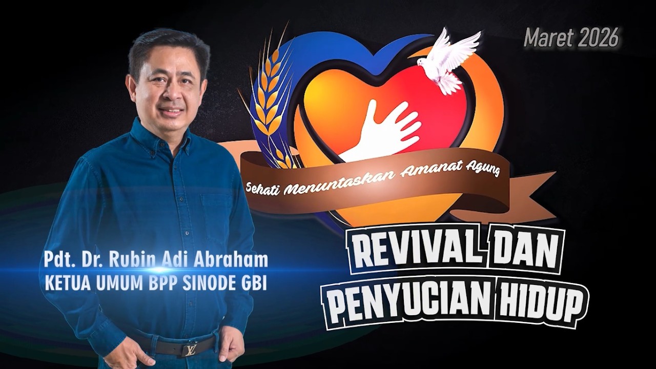 Pesan Ketua Sinode Maret 2026