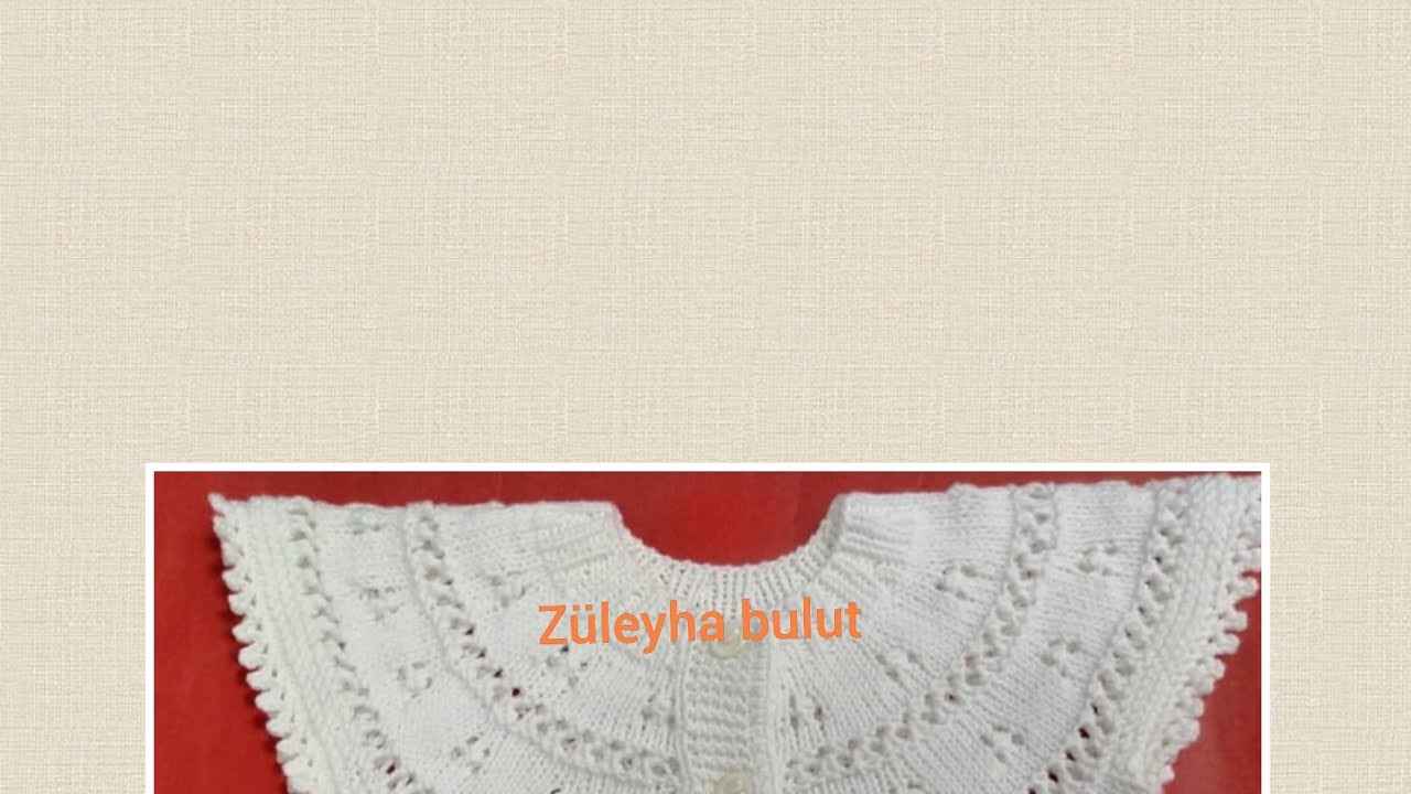 Ajurlu roba modelinin birinci bölümü