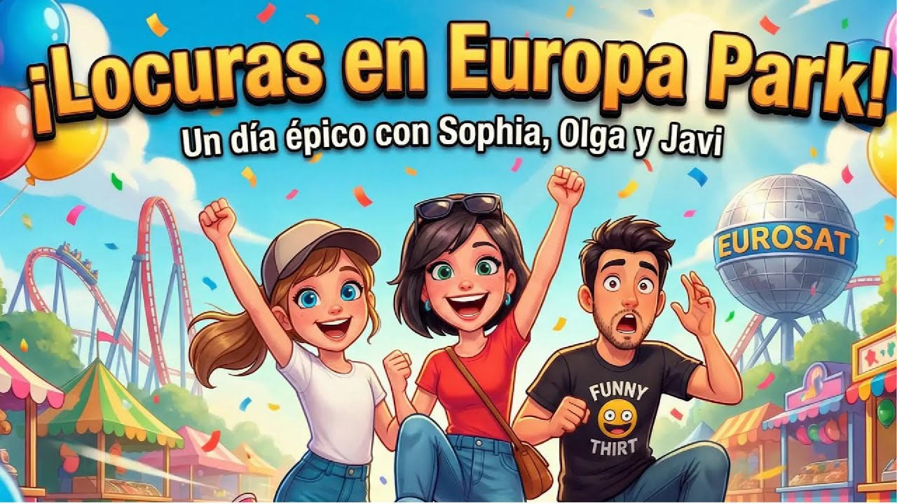 Nuestra PRIMERA VEZ en Europa Park...  Parte 1 - Atracciones y aventuras en familia.#europapark