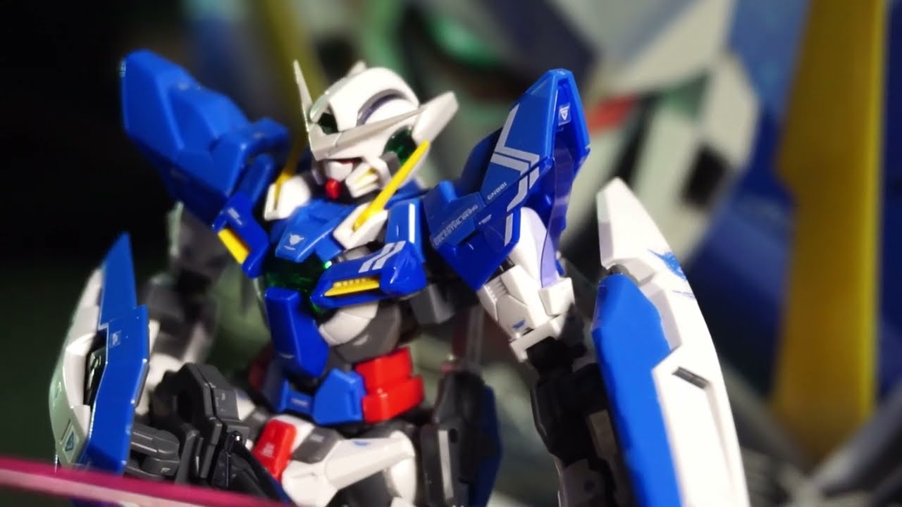 My first Gunpla build - RG Gundam Exia