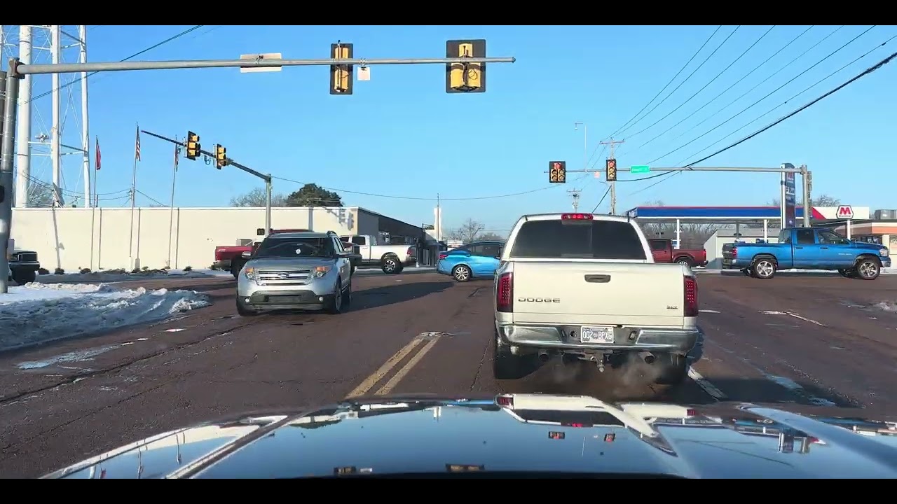 Drive Through Lexington after Winter Storm 2026