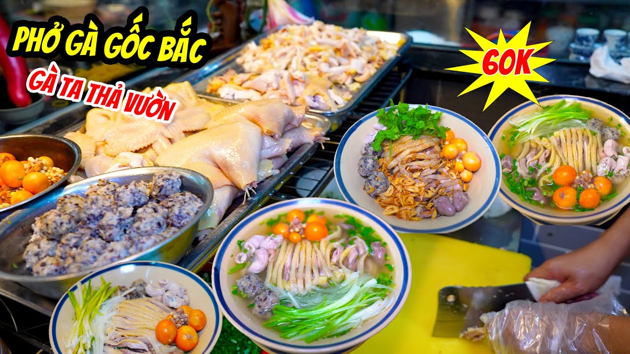 Tiệm Phở Gà Chuẩn Phở Bắc Siêu Ngon Khu Nhà Giàu Tô 60K Khách Không Tiếc Lời Khen Ở Sài Gòn