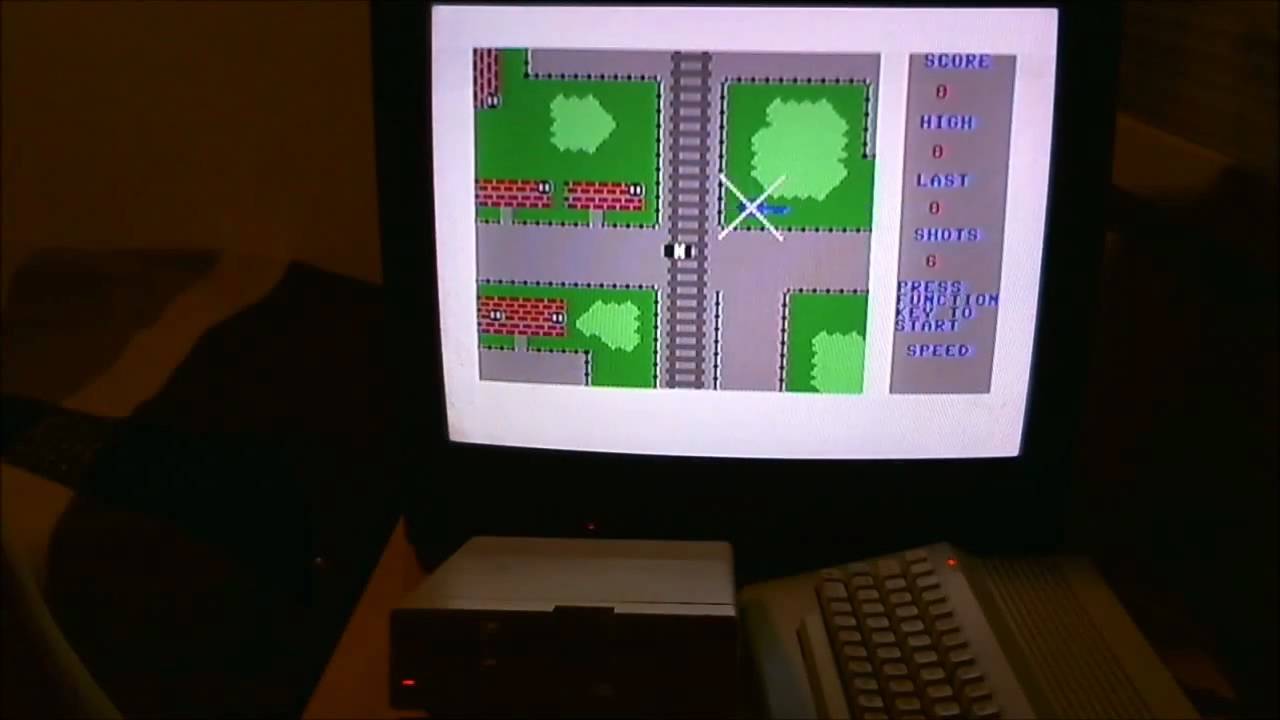 Siren City on Commodore 64 with commentary