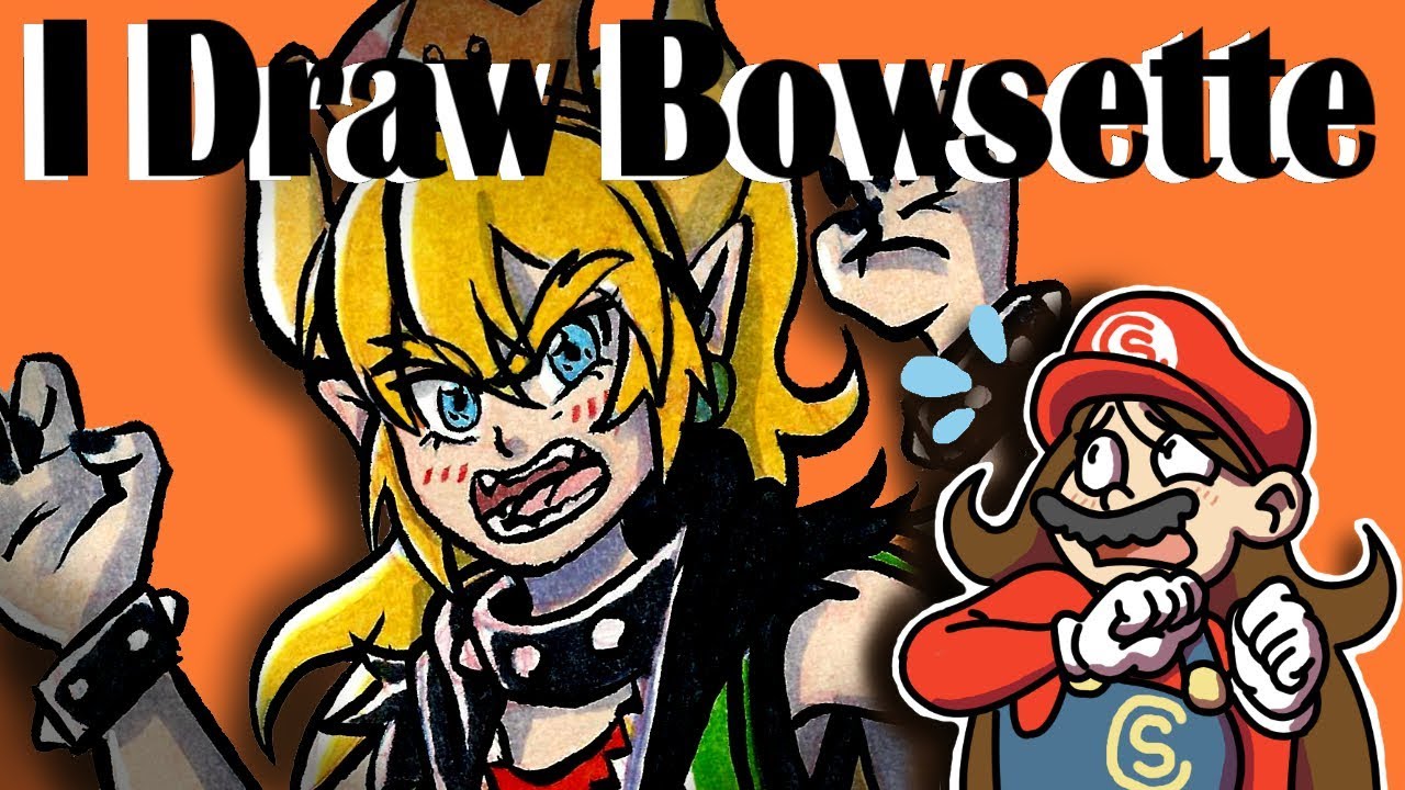 I Draw A Punky Bowsette!- Free Draw Friday