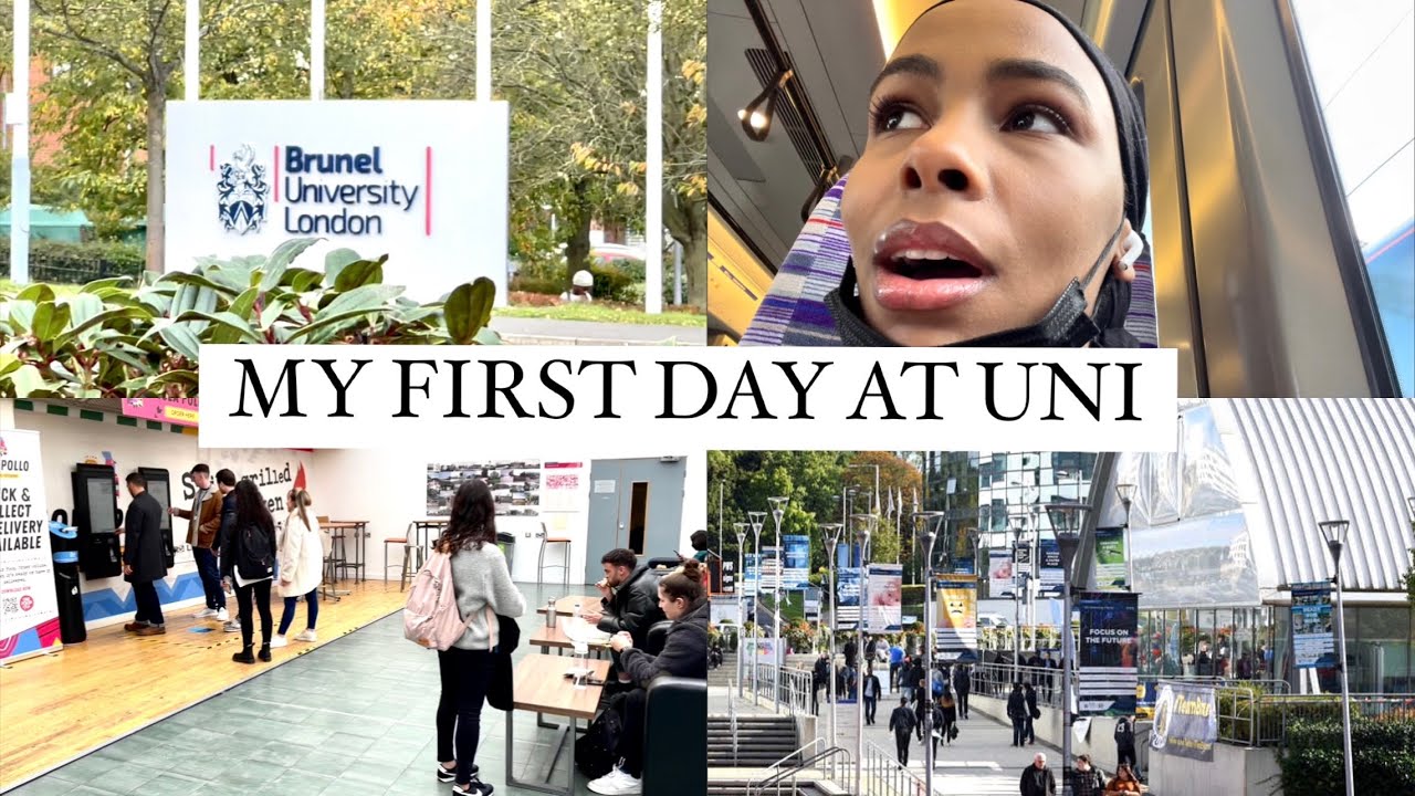 MY FIRST DAY OF UNI VLOG | Brunel University London