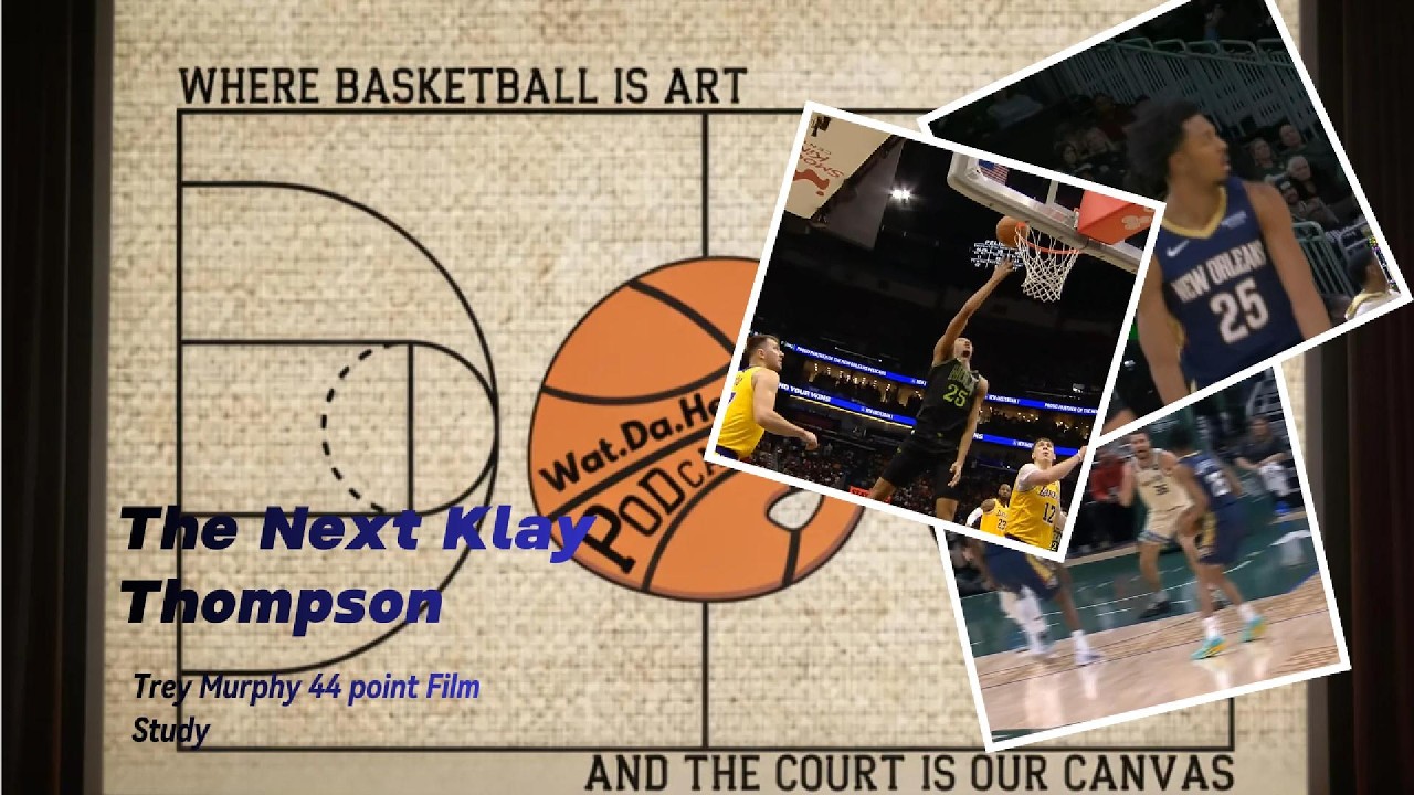 Trey Murphy The next Klay Thompson? l 44 points 12 threes l #filmstudy